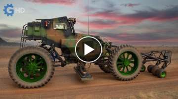 THE MOST INCREDIBLE TRUCKS AND TRAILERS THAT YOU DIDN'T KNOW ARMORED SCOUT TRUCK