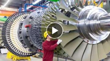 Amazing Technology And Modern Gas Turbine Maintenance Factory