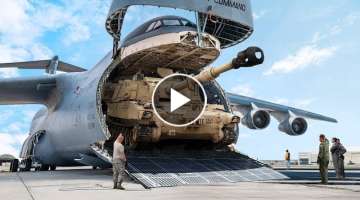 Genius US Methods to Transport Huge Tanks and Armored Vehicles